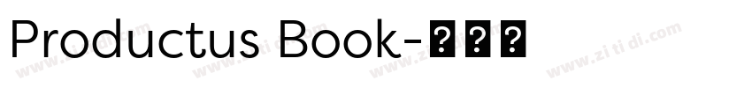 Productus Book字体转换 Productus Book字体转换